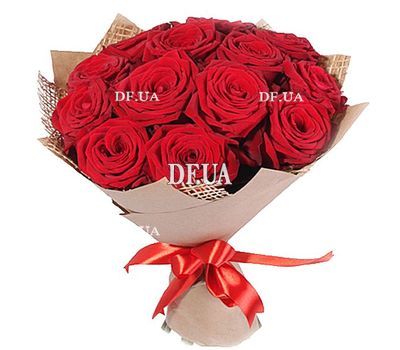 17 red roses