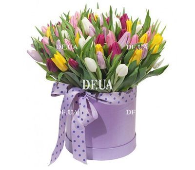101 tulips in a box