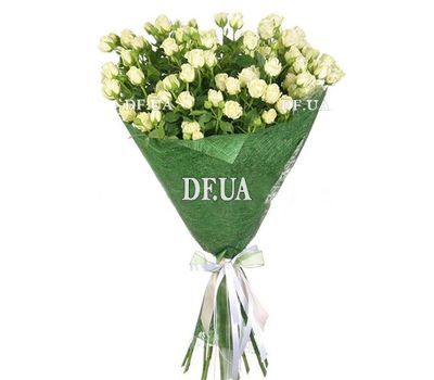 Bouquet of white small spray roses