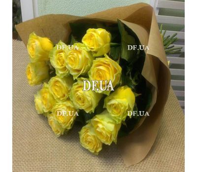 15 yellow roses - view 2