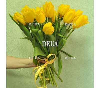 23 желтых тюльпана – вид 3