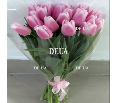Bouquet of 25 tulips - view 2