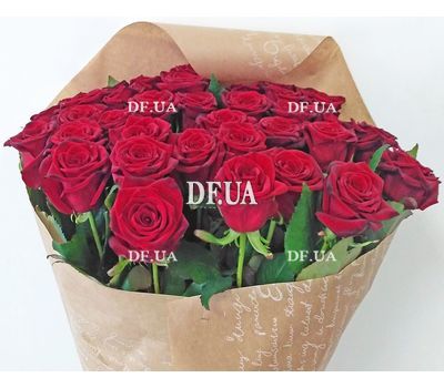 Bouquet of 35 red roses - view 4