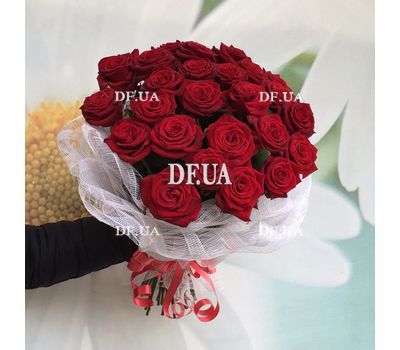 Bouquet of 25 red roses - wiev 3