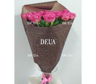 Bouquet of 25 pink roses - wiev 4
