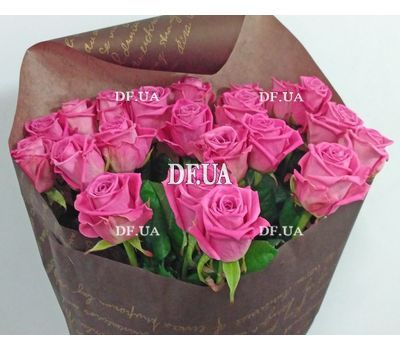 Bouquet of 25 pink roses - wiev 5