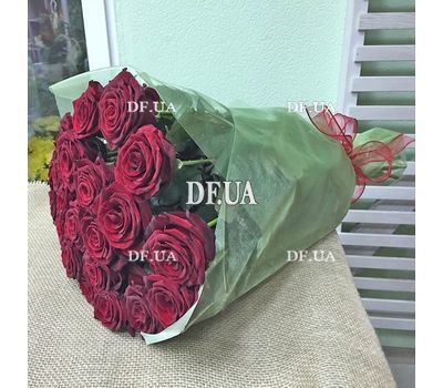 Bouquet of 27 red roses - wiev 1