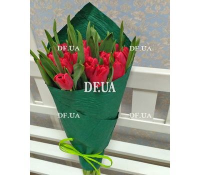 Fine bouquet with tulips - view 1