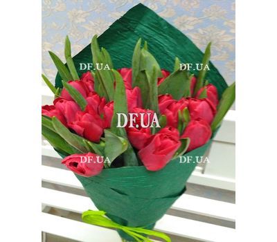 Fine bouquet with tulips - view 2