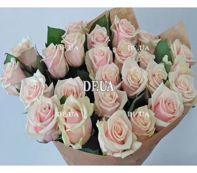 Cream roses on a short leg - wiev 4