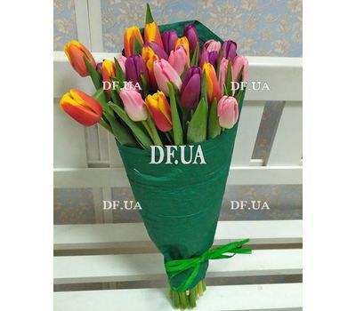 Spring flowers tulips - view 2