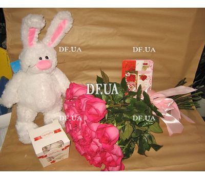 11 Dutch pink roses - view 3