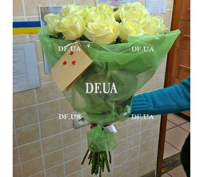 Bouquet of 25 roses of short - view 3