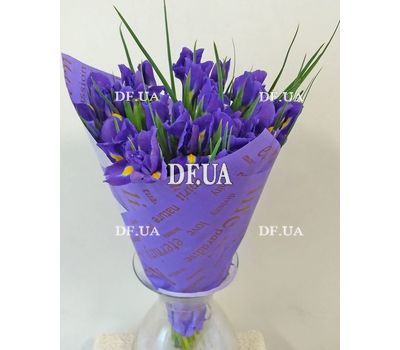 Irises purple - view 2