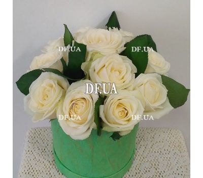 Round box with roses - view 2