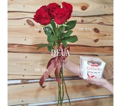 5 roses 1 meter - view 2