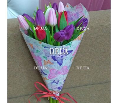 Bouquet of 15 tulips - view 7