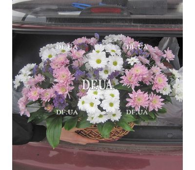 Basket of flowers for girls - view 2