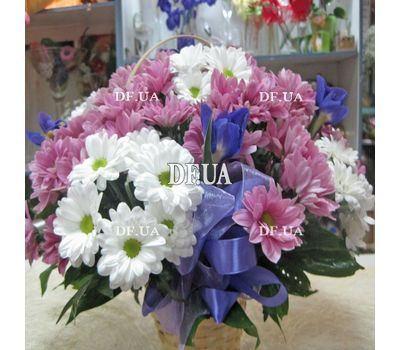 Basket of flowers for girls - view 5
