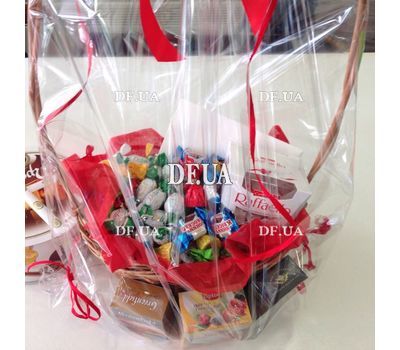 Gift basket with sweets and tea - view 2