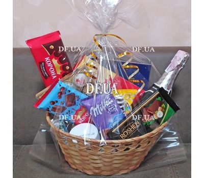 Gift basket of sweets - view 1