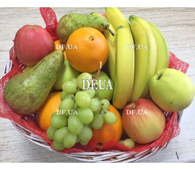 Fruits in a gift basket - view 4