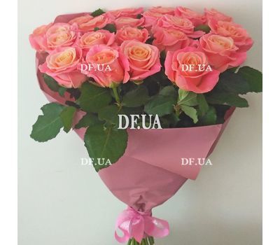 Bouquet of 21 roses - view 1