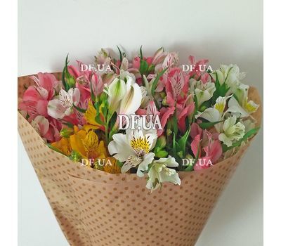 Bouquet of alstromeries - view 11