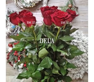 Bouquet of long roses - view 4