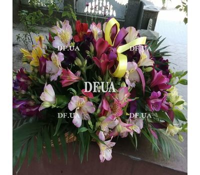 Alstroemeria in the basket - 2