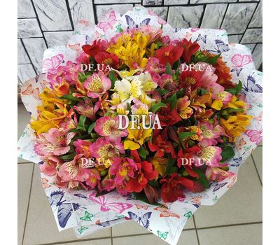 Alstroemeria in a bouquet - view 2