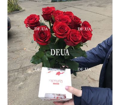 Bouquet of long roses 5