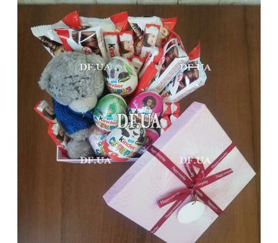 Soft toy and kinder in the box 3