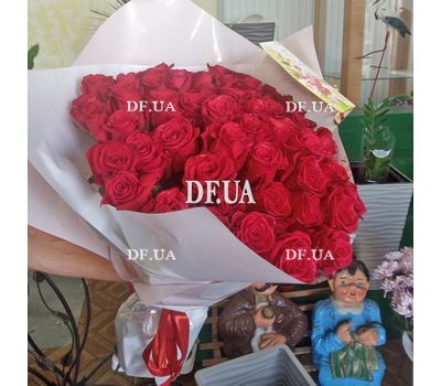 Bouquet of red roses for birthday 2