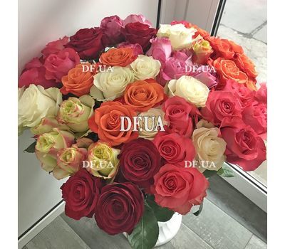 Bright bouquet roses 6