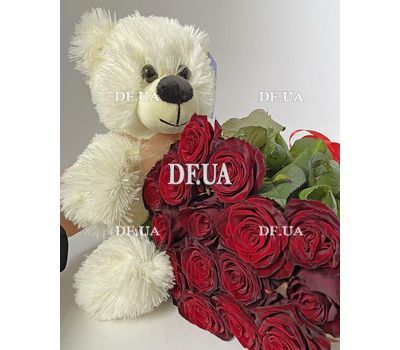 Bouquet 21 red rose 3