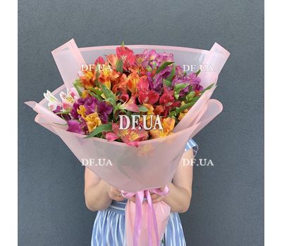 Bouquet of alstromeries 12