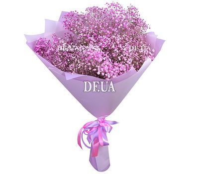 Bouquet of 11 pink gypsophila