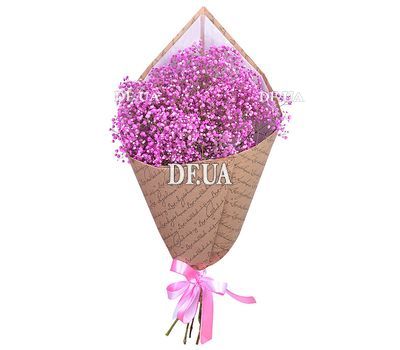 Bouquet of 7 pink gypsophila