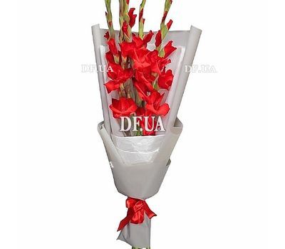 Bouquet of five gladiolus