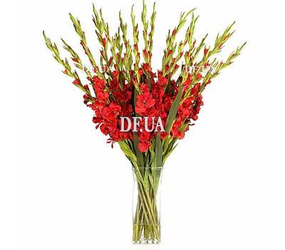 Bouquet of red gladiolus