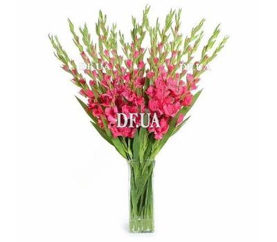 Composition of gladioli in a bouquet