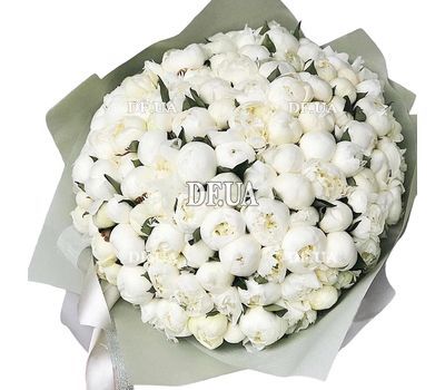 Bouquet 101 peonies