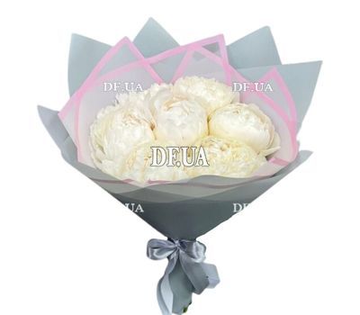 Bouquet of 9 peonies