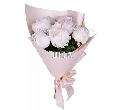 Bouquet of white peonies