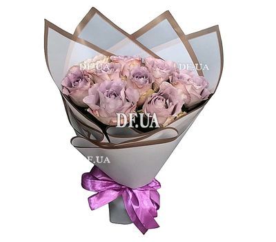 Bouquet of 11 lilac roses