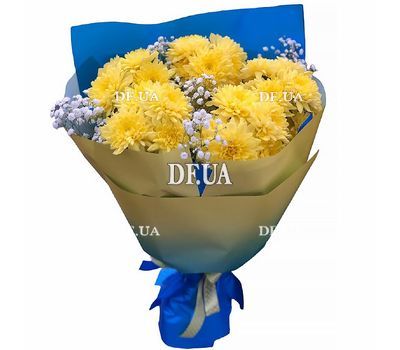 Букет в цветах Украины