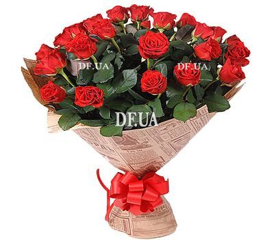 33 red roses